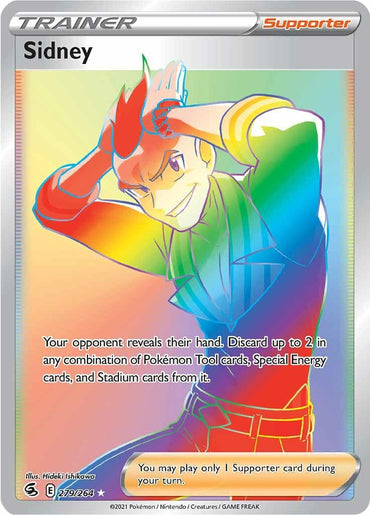 Sidney (279/264) [Sword & Shield: Fusion Strike] (Online Only)