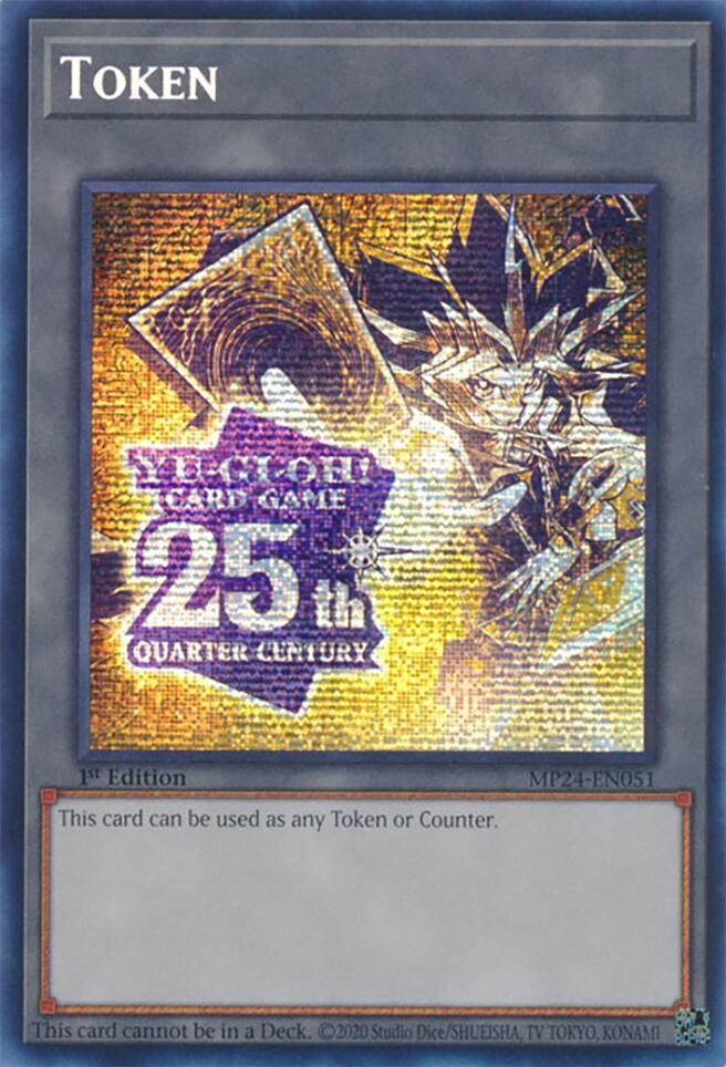 Token: Yugi (MP24-EN051) [MP24-EN051] Prismatic Secret Rare (ONLINE ORDER ONLY)