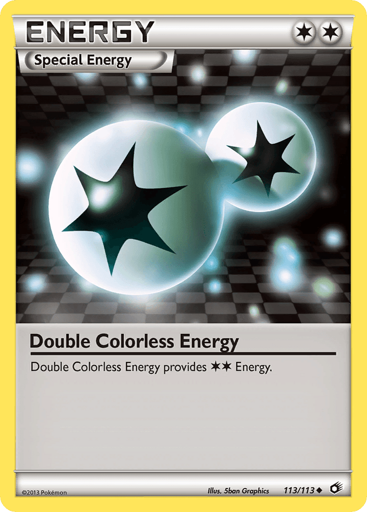 Double Colorless Energy (113/113) [Black & White: Legendary Treasures] (Online Only)