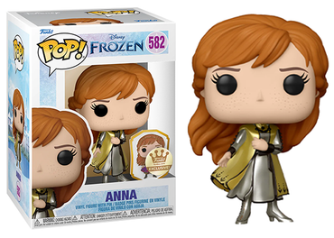 Anna w/ Pin (Gold, Frozen 2) 582 - Funko Shop Exclusive (Online Order Only)