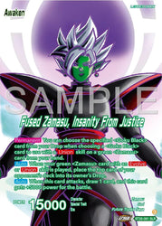 Zamasu // Fused Zamasu, Insanity From Justice (Alternate Art) (BT26-061) [Ultimate Advent] (ONLINE ORDER ONLY)