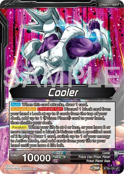 Cool // Golden Cooler, Dimension-Transcending Growth (Alternate Art) (BT26-120) [Ultimate Advent] (ONLINE ORDER ONLY)