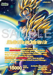 SS Son Goku // SS Son Goku & SS Son Gohan, Battling Father & Son (Alternate Art) (BT26-090) [Ultimate Advent] (ONLINE ORDER ONLY)