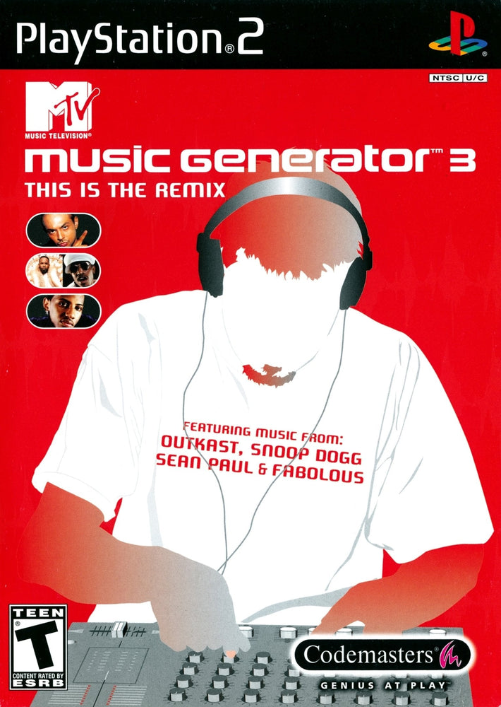 MTV Music Generator 3 (Playstation 2) (Online Only)