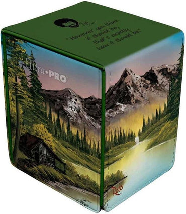 Ultra PRO: Alcove Flip Deck Box - Bob Ross (Mountain Retreat) (Online Order Only)