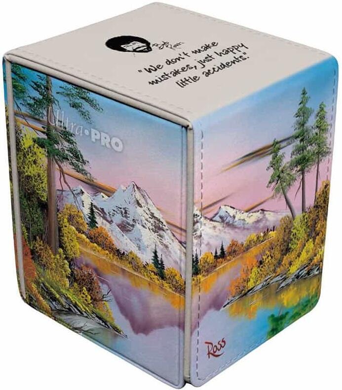 Ultra PRO: Alcove Flip Deck Box - Bob Ross (Mighty Mountain Lake) (Online Order Only)