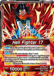 Hell Fighter 17 // Super 17, Anti-Saiyan Killing Machine (BT26-002) [Ultimate Advent Prerelease Promos] (ONLINE ORDER ONLY)