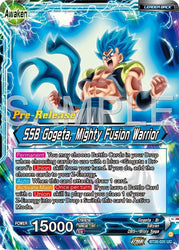 Gogeta // SSB Gogeta, Mighty Fusion Warrior (BT26-031) [Ultimate Advent Prerelease Promos] (ONLINE ORDER ONLY)