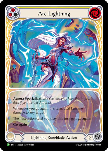 Arc Lightning (Extended Art) - FAB268 [FAB268] (Promo)  Rainbow Foil