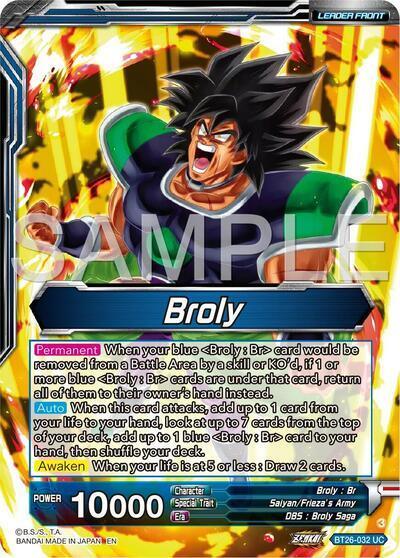 Broly // SS Broly, Full-Power Explosion (BT26-032) [Ultimate Advent Prerelease Promos] (ONLINE ORDER ONLY)