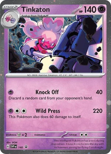 Tinkaton (SVP140) (Cosmos Holo) [SV: Scarlet & Violet Promo Cards] (Online Only)