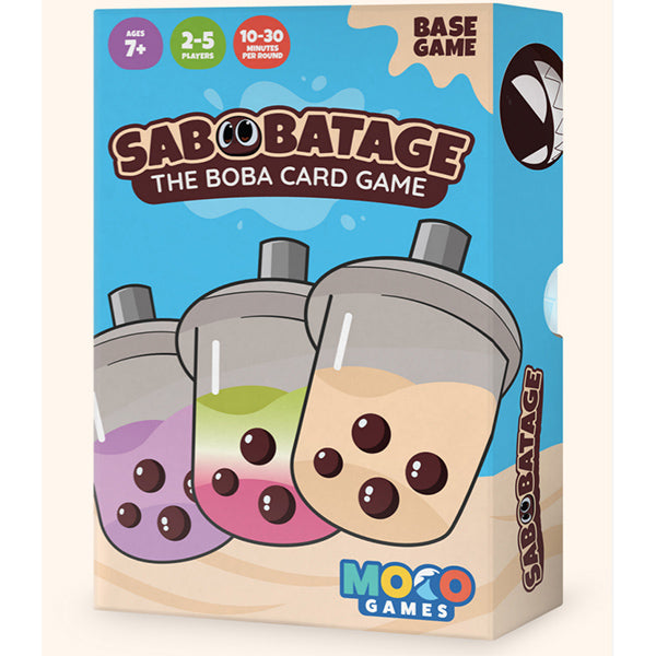 SaBOBAtage: The Boba Card Game (3rd Edition) - Board Game (Online Order Only)