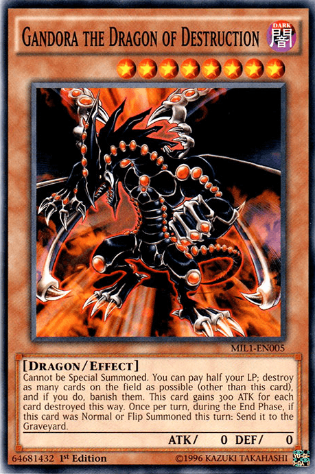 Gandora the Dragon of Destruction [MIL1-EN005] Common (ONLINE ORDER ONLY)