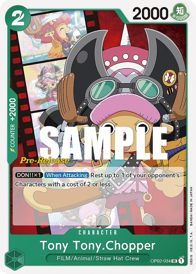 Tony Tony.Chopper [Paramount War Pre-Release Cards] (ONLINE ORDER ONLY)