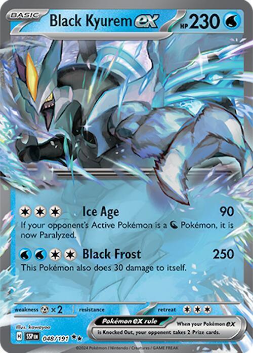 Black Kyurem ex (048/191) [Scarlet & Violet: Surging Sparks] (Online Only)