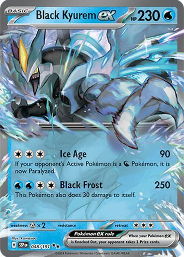 Black Kyurem ex (048/191) [Scarlet & Violet: Surging Sparks] (Online Only)
