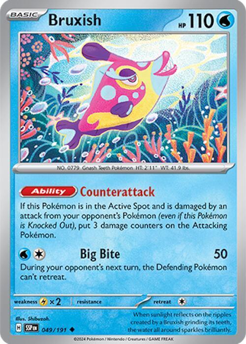 Bruxish (049/191) [Scarlet & Violet: Surging Sparks] (Online Only)