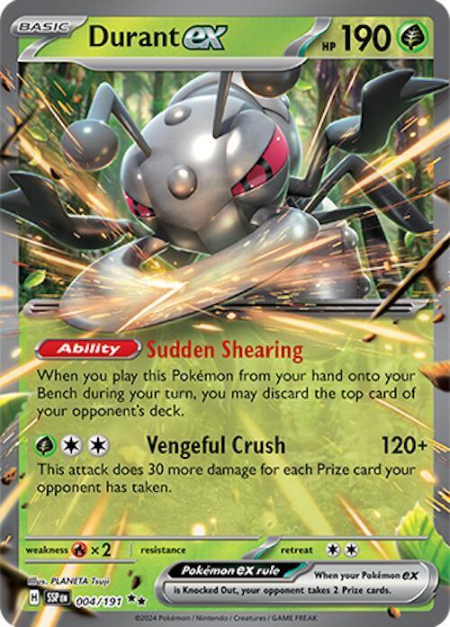 Durant ex (004/191) [Scarlet & Violet: Surging Sparks] (Online Only)