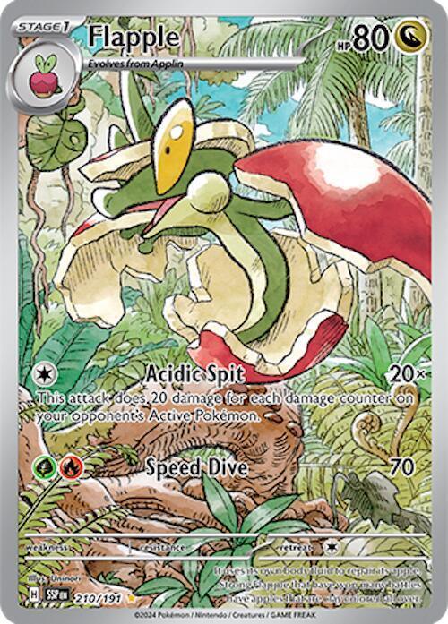 Flapple (210/191) [Scarlet & Violet: Surging Sparks] (Online Only)