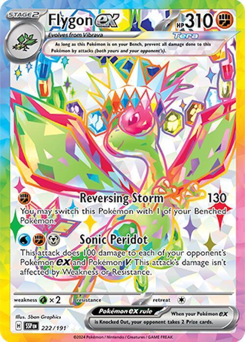 Flygon ex (222/191) [Scarlet & Violet: Surging Sparks] (Online Only)