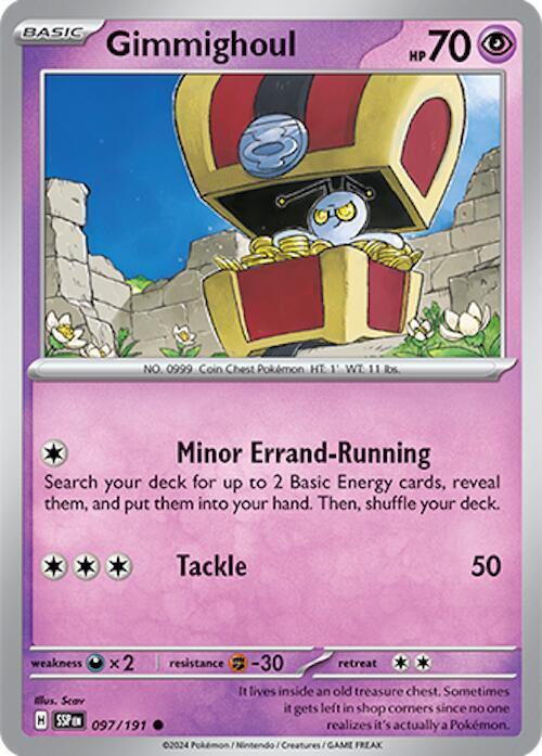 Gimmighoul (097/191) [Scarlet & Violet: Surging Sparks] (Online Only)