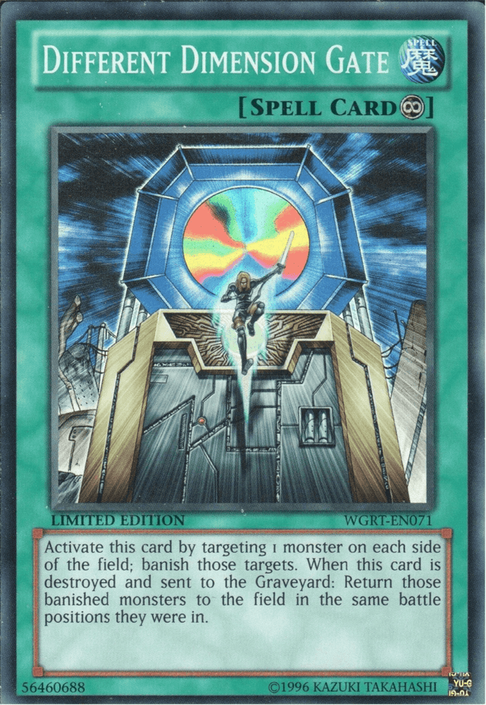 Different Dimension Gate [WGRT-EN071] Super Rare (ONLINE ORDER ONLY)