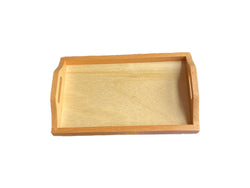 Tray: Cut Out Handle Wood (ONLINE ORDER ONLY)