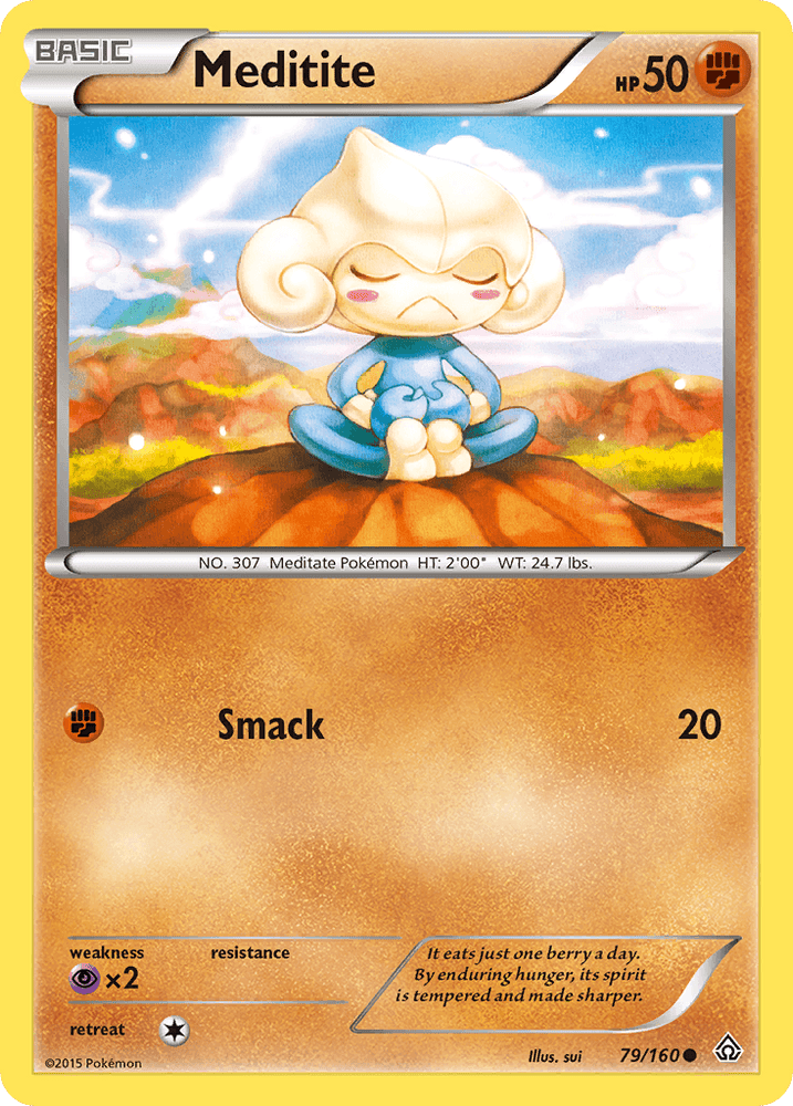 Meditite (79/160) [XY: Primal Clash] (Online Only)