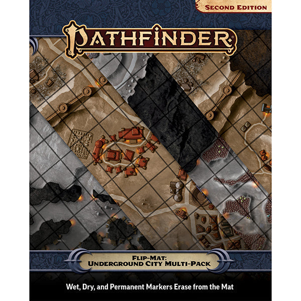 Pathfinder - Flip-Mat: Underground City Multi-Pack (Online Order Only)
