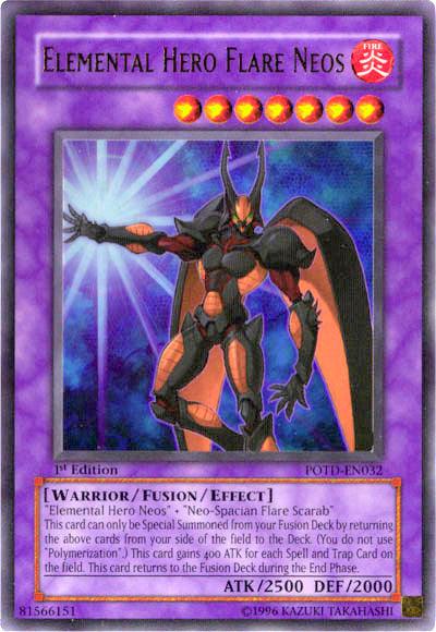 Elemental Hero Flare Neos [POTD-EN032] Ultra Rare (ONLINE ORDER ONLY)