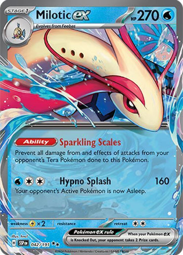 Milotic ex (042/191) [Scarlet & Violet: Surging Sparks] (Online Only)