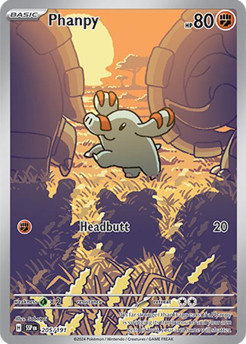 Phanpy (205/191) [Scarlet & Violet: Surging Sparks] (Online Only)