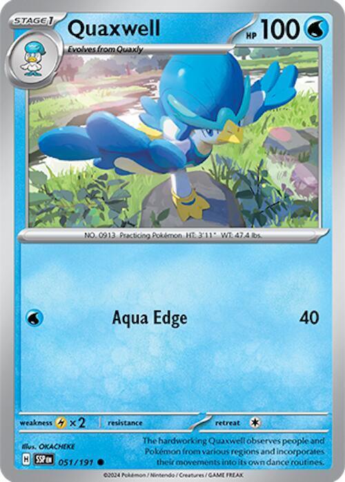Quaxwell (051/191) [Scarlet & Violet: Surging Sparks] (Online Only)