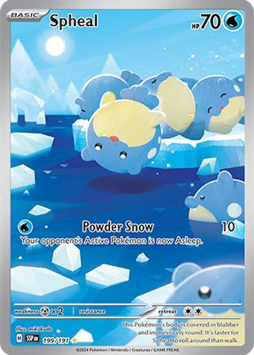 Spheal (199/191) [Scarlet & Violet: Surging Sparks] (Online Only)