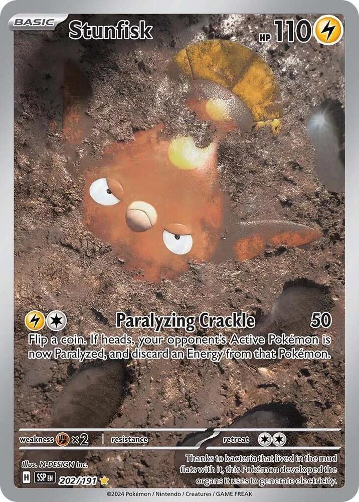 Stunfisk (202/191) [Scarlet & Violet: Surging Sparks] (Online Only)