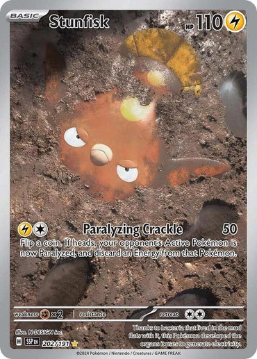 Stunfisk (202/191) [Scarlet & Violet: Surging Sparks] (Online Only)