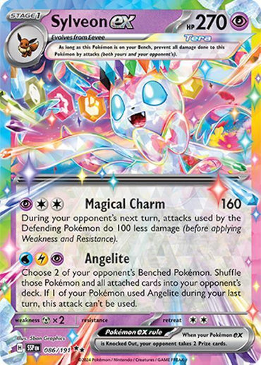 Sylveon ex (086/191) [Scarlet & Violet: Surging Sparks] (Online Only)