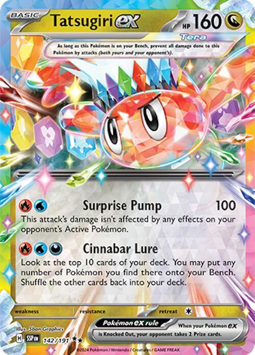Tatsugiri ex (142/191) [Scarlet & Violet: Surging Sparks] (Online Only)
