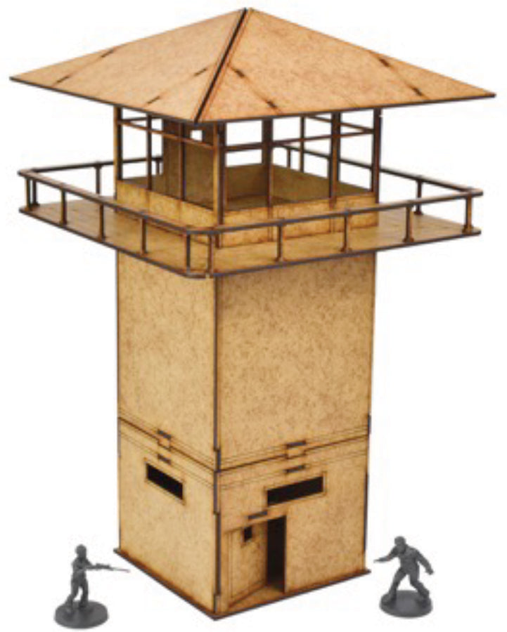 The Walking Dead: All Out War - Prison Tower MDF Kit (ONLINE ORDER ONLY)