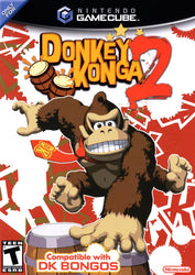 Donkey Konga Bongos + 2 Game Bundle (Gamecube) (Online Order Only)