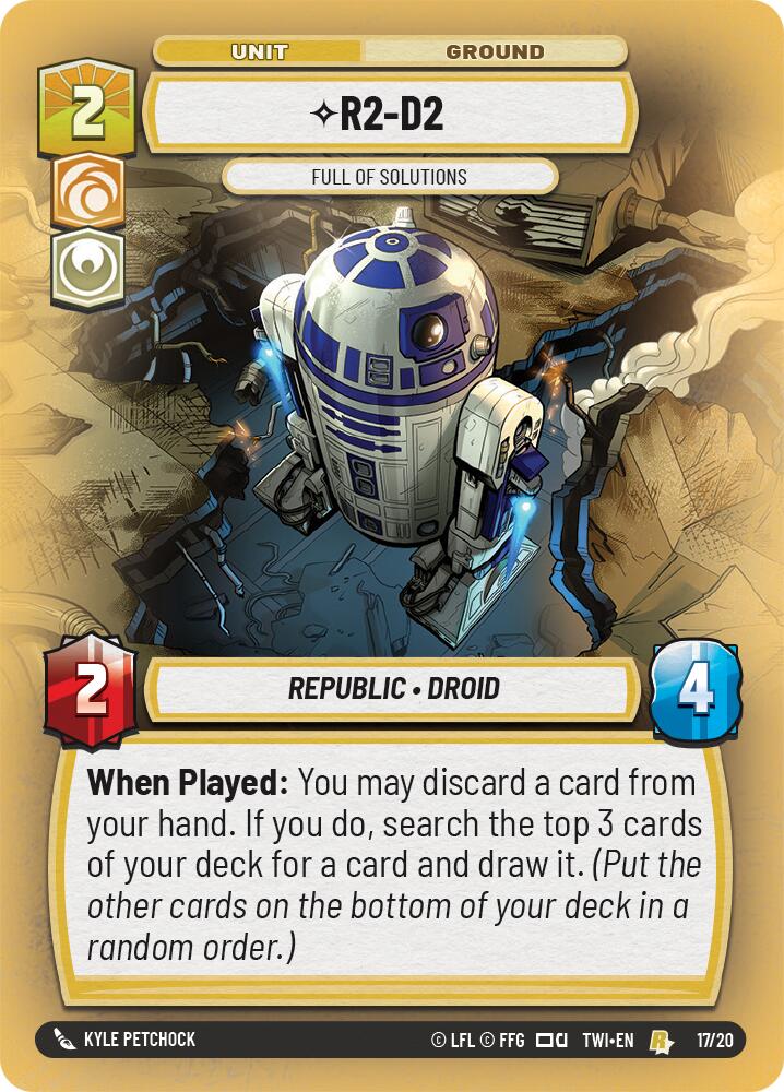 R2-D2 - Full of Solutions (193/257) (193/257) [Twilight of the Republic: Weekly Play]
