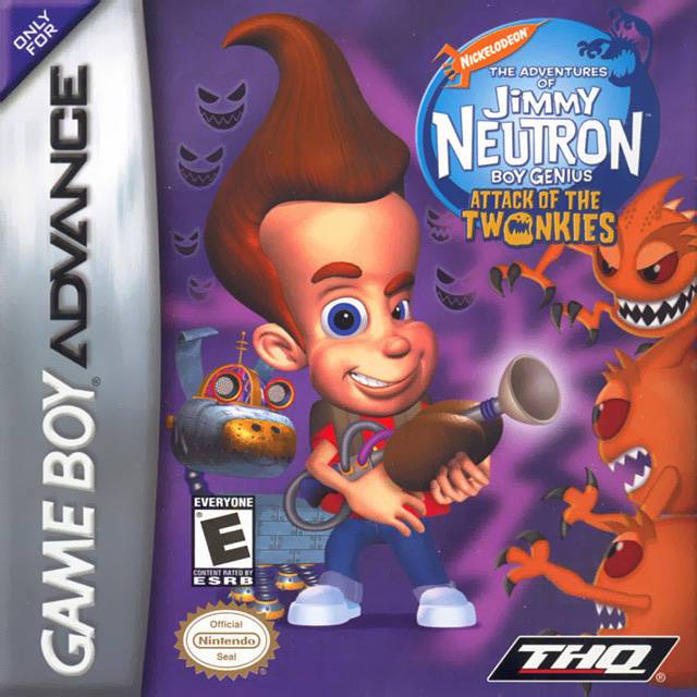 Jimmy Neutron Attack of the Twonkies (Gameboy Advance) (ONLINE ORDER ONLY)