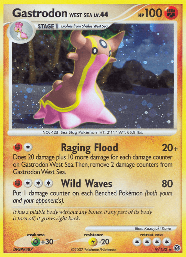 Gastrodon West Sea (9/132) [Diamond & Pearl: Secret Wonders] (Online Only)