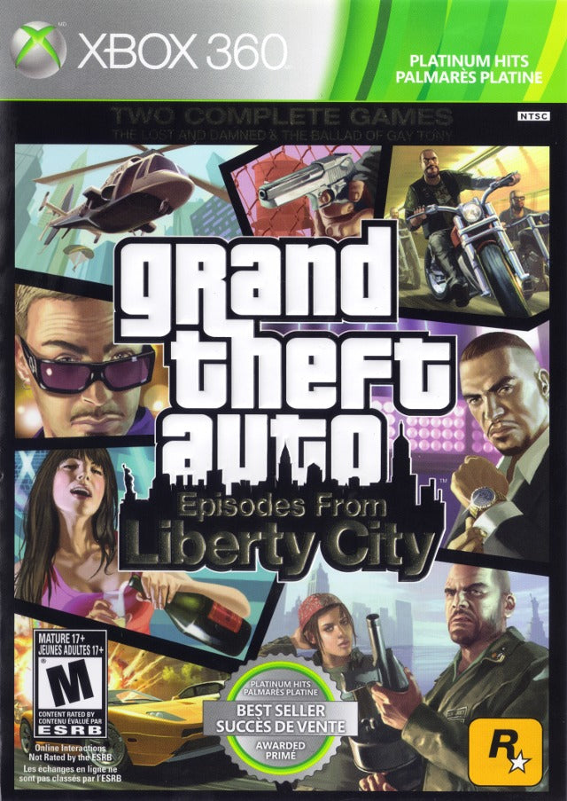 Grand Theft Auto: Episodes From Liberty City (Platinum Hits) (Xbox 360) (ONLINE ORDER ONLY)