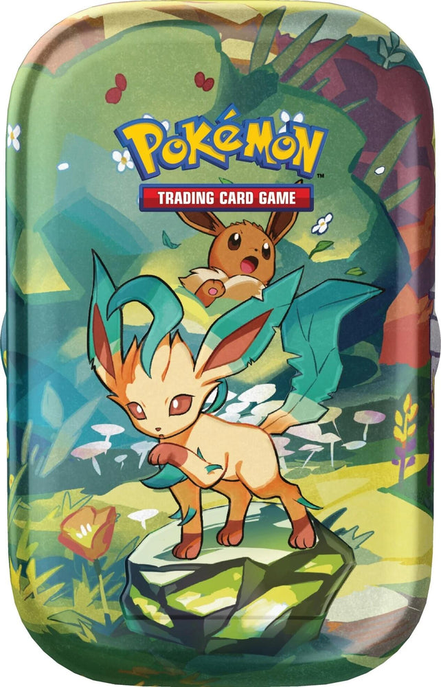 Prismatic Evolutions Mini Tin [Leafeon] [PRE]