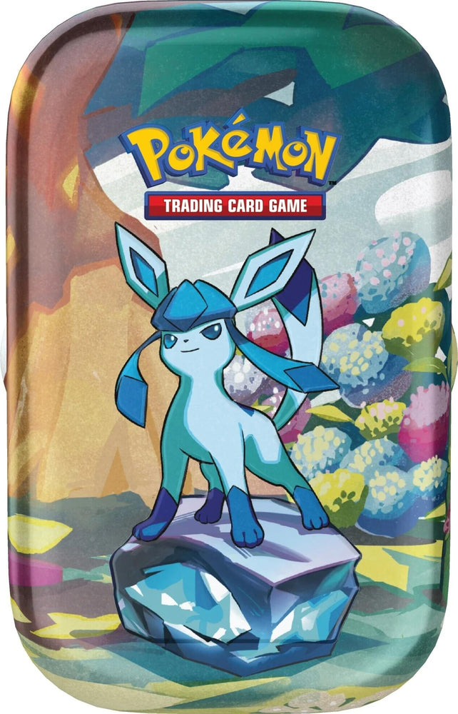 Prismatic Evolutions Mini Tin [Glaceon] [PRE]