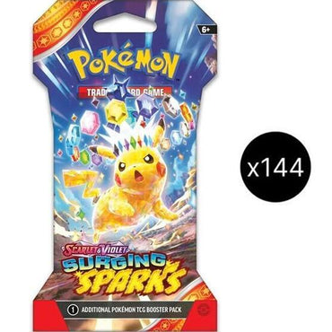 Scarlet & Violet: Surging Sparks Sleeved Booster Pack Case (Online Only)