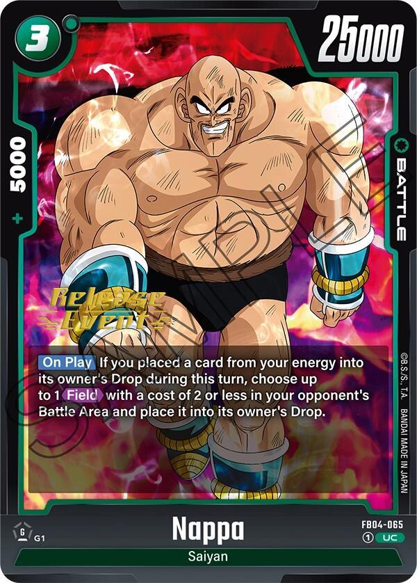 Nappa (FB04-065) [Ultra Limit Release Event Cards] (ONLINE ORDER ONLY)