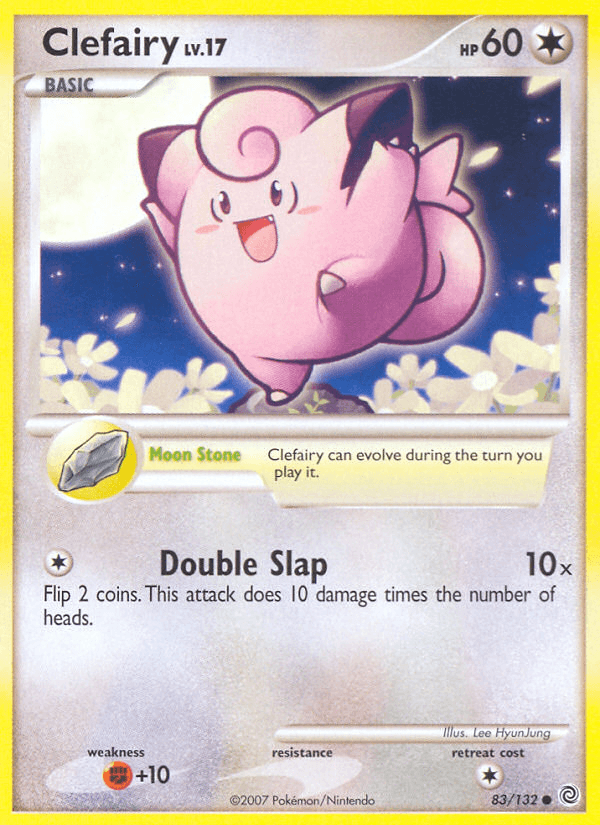 Clefairy (83/132) [Diamond & Pearl: Secret Wonders] (Online Only)