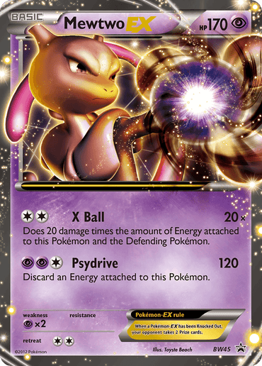 Mewtwo EX (BW45) [Black & White: Black Star Promos] (Online Only)